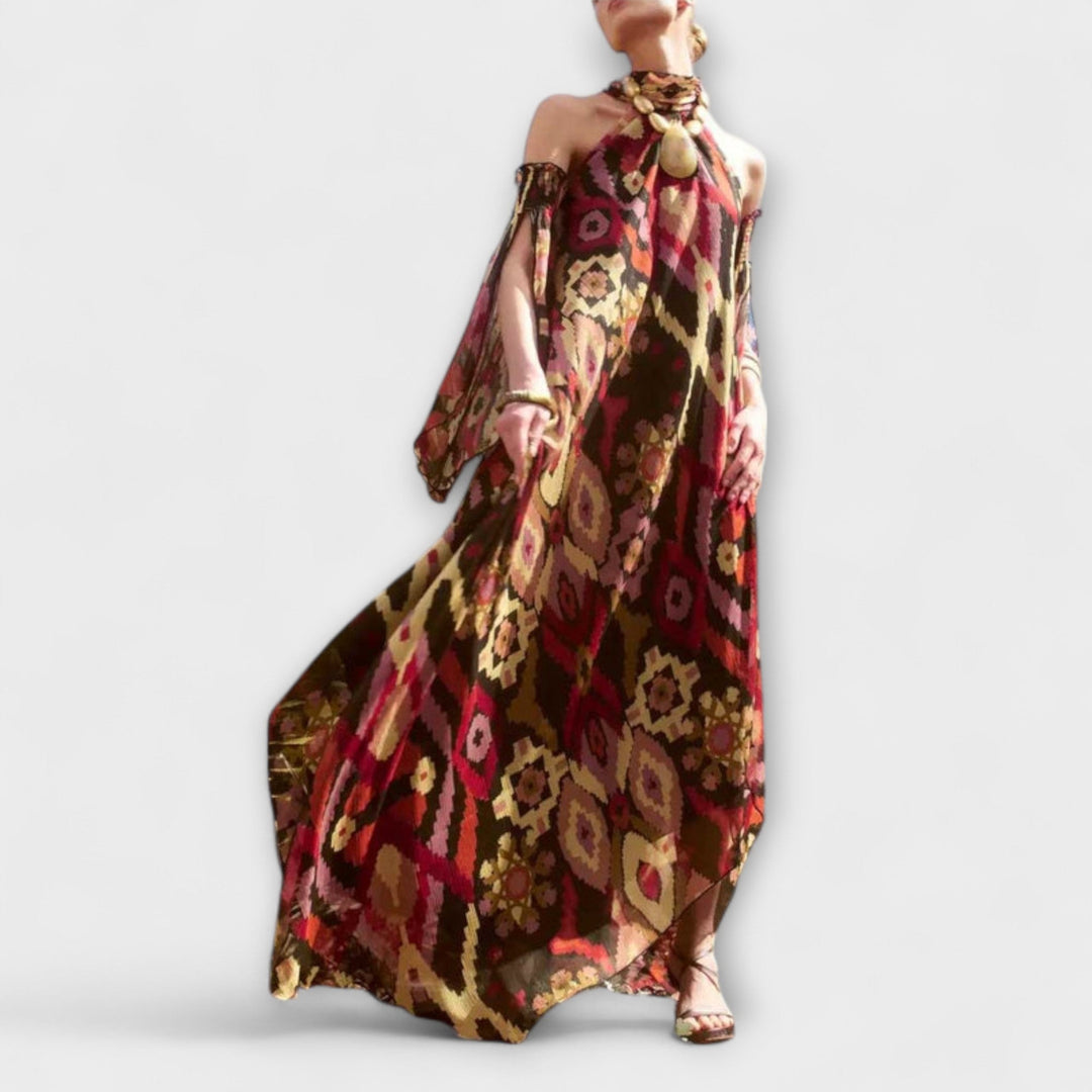 Monroe - Maxi šaty inšpirované boho štýlom
