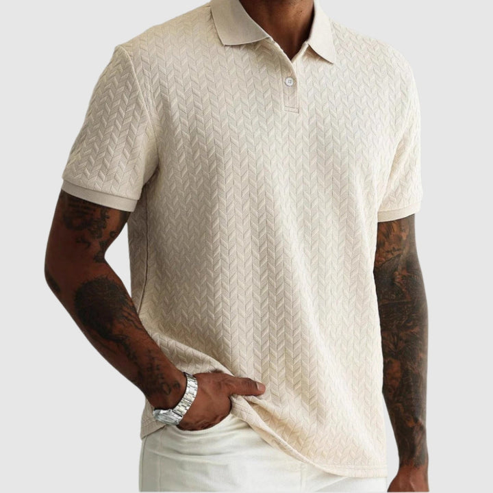 Vince – Štruktúrované polo tričko