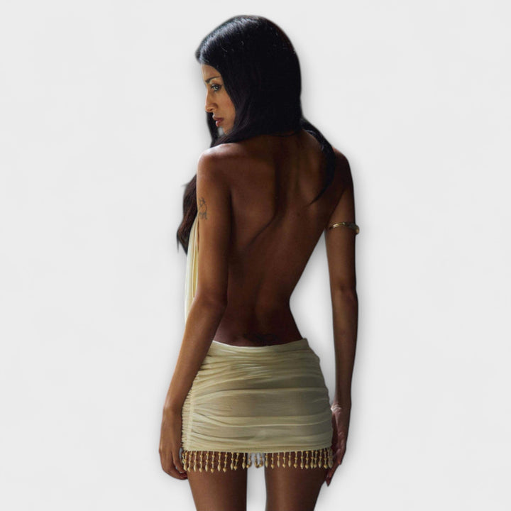 Kylie - Mini Šaty z Mäkkého Materiálu