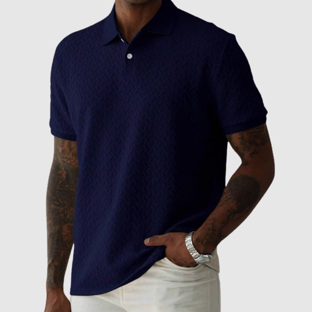 Vince – Štruktúrované polo tričko