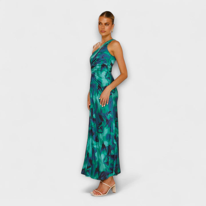Sienna - Elegantné Maxi Šaty s Výrezom