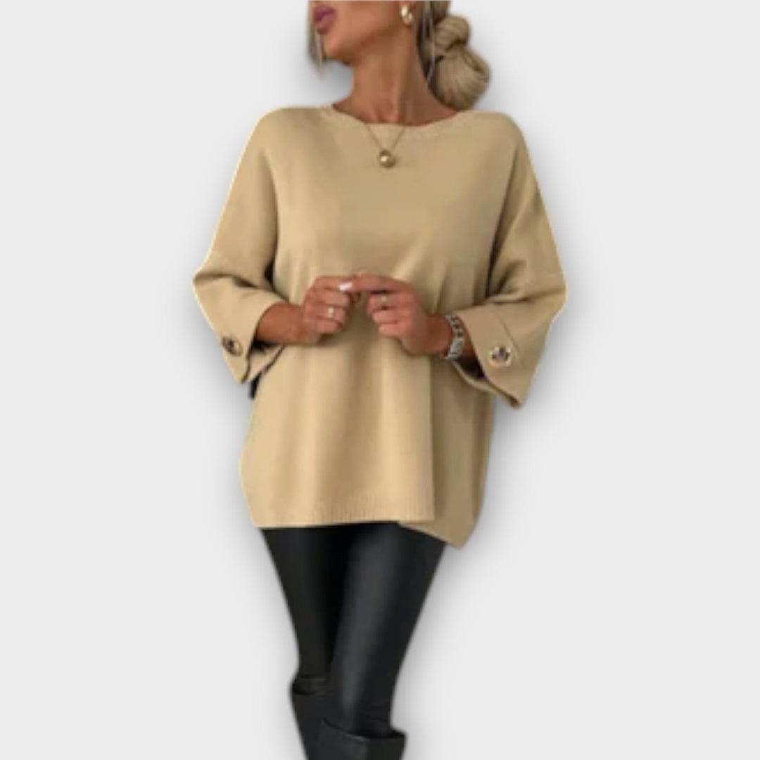 Isabella - Elegantný pletený sveter
