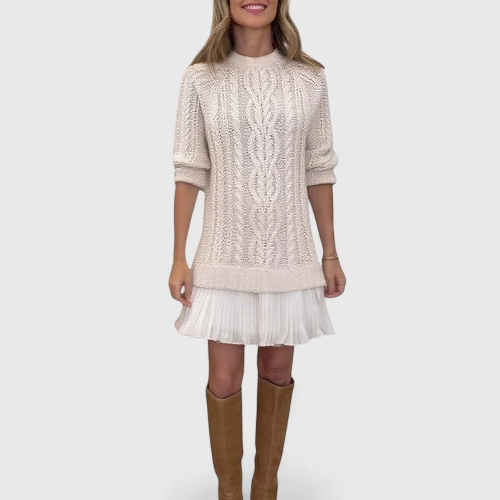 Ashlyndora – Elegantný pulóver šaty