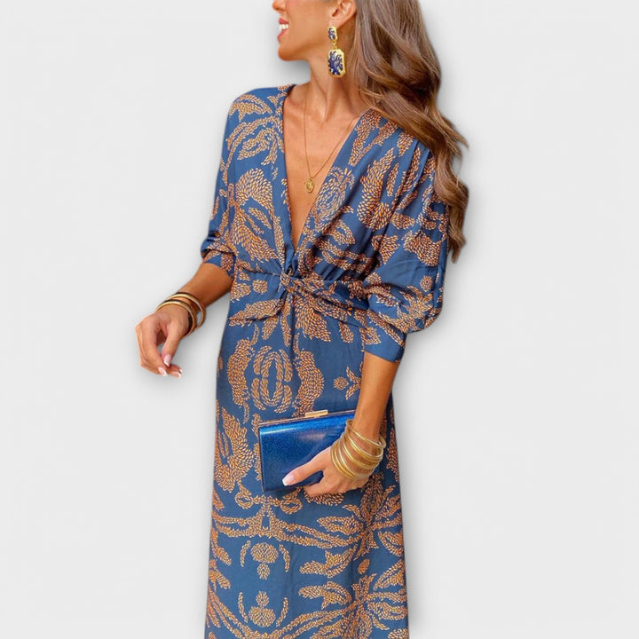 Oriana - Elegantné šaty s dlhými rukávmi