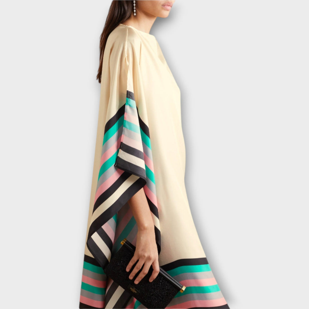 Elenora - Geometrický kaftan s voľným strihom