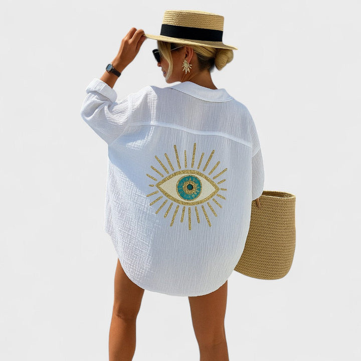 Irena - Casual Blúzka v štýle Ibiza