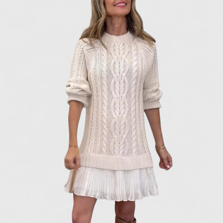 Ashlyndora – Elegantný pulóver šaty