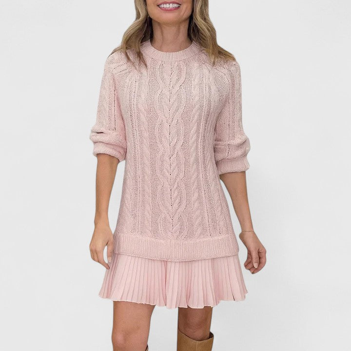 Ashlyndora – Elegantný pulóver šaty
