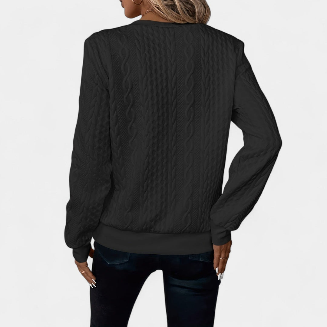 Kaja – Pullover so zadrgo pre modernejši vzhľad