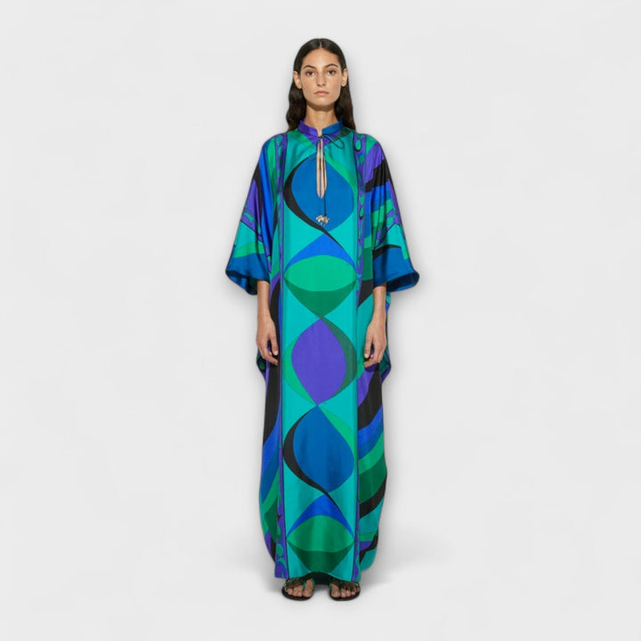 Harper - Vibrantný Psychadelický Kaftan