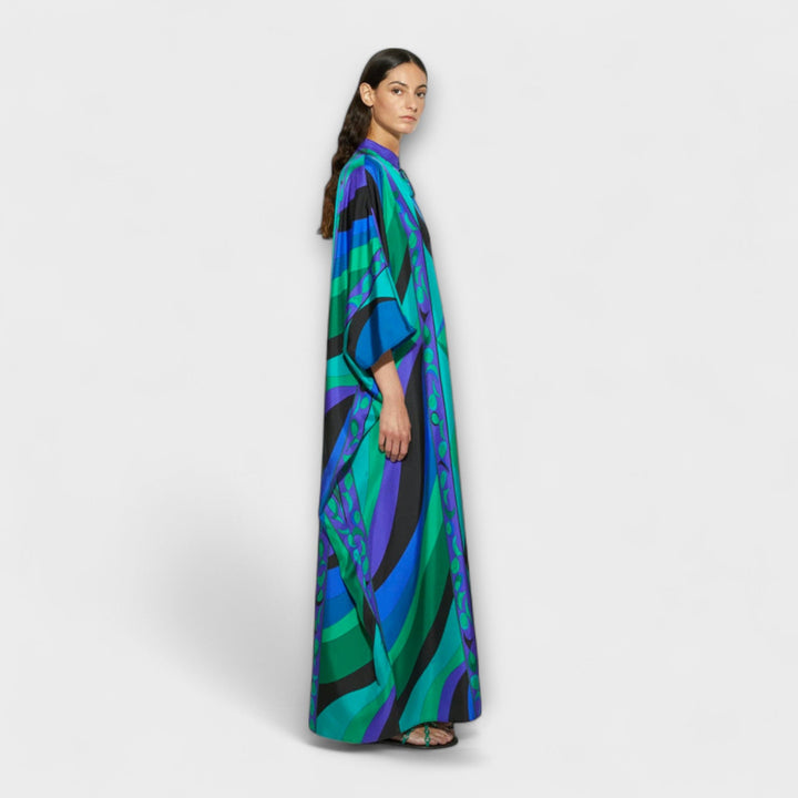 Harper - Vibrantný Psychadelický Kaftan