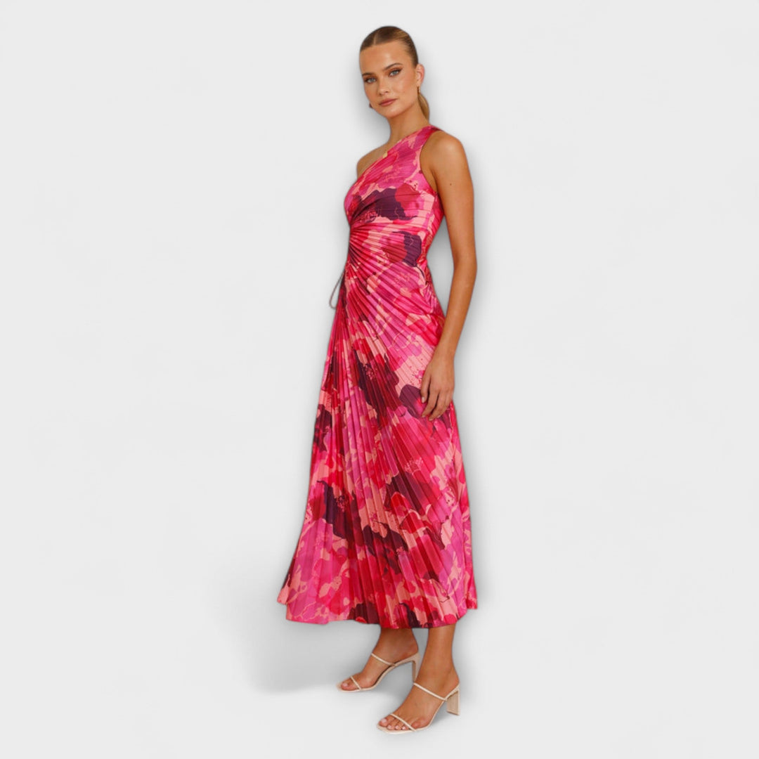 Sienna - Elegantné Maxi Šaty s Výrezom