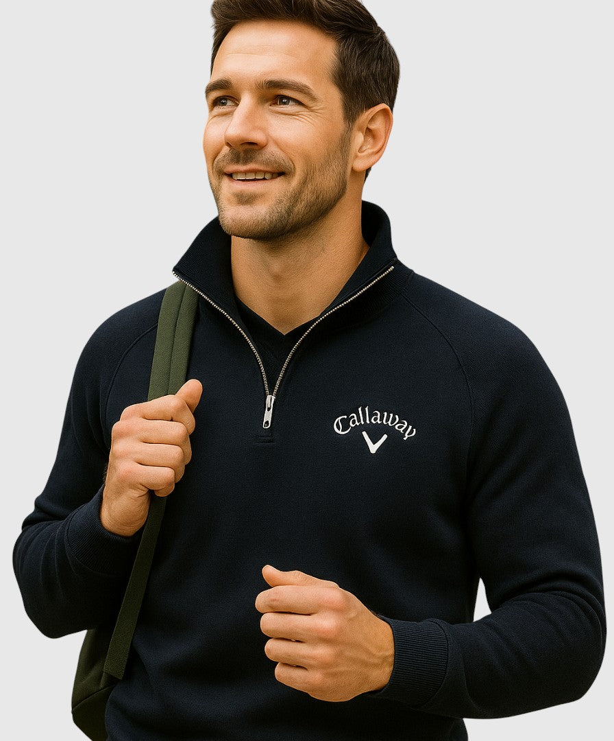 Péter – Callaway Pulóver s Polovičným Zipsom