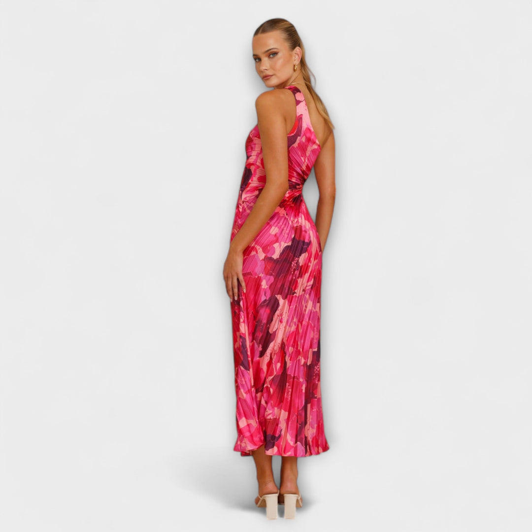 Sienna - Elegantné Maxi Šaty s Výrezom