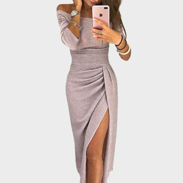 Mila - Gala Šaty Bez Ramienok