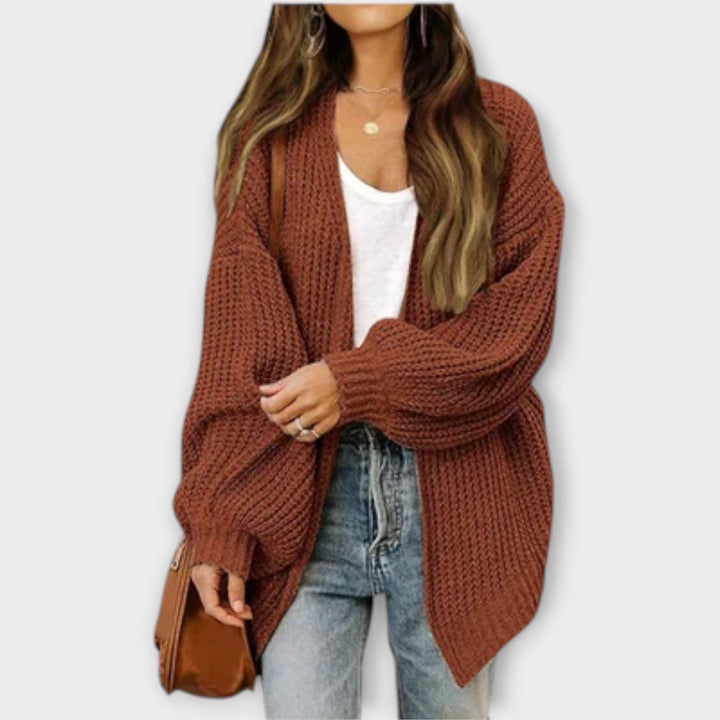 Leppa - Voľný pletený cardigan
