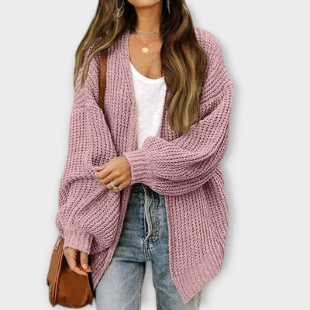 Leppa - Voľný pletený cardigan