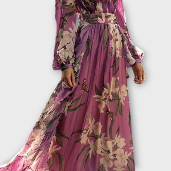 Vysokokvalitné elegantné maxi šaty