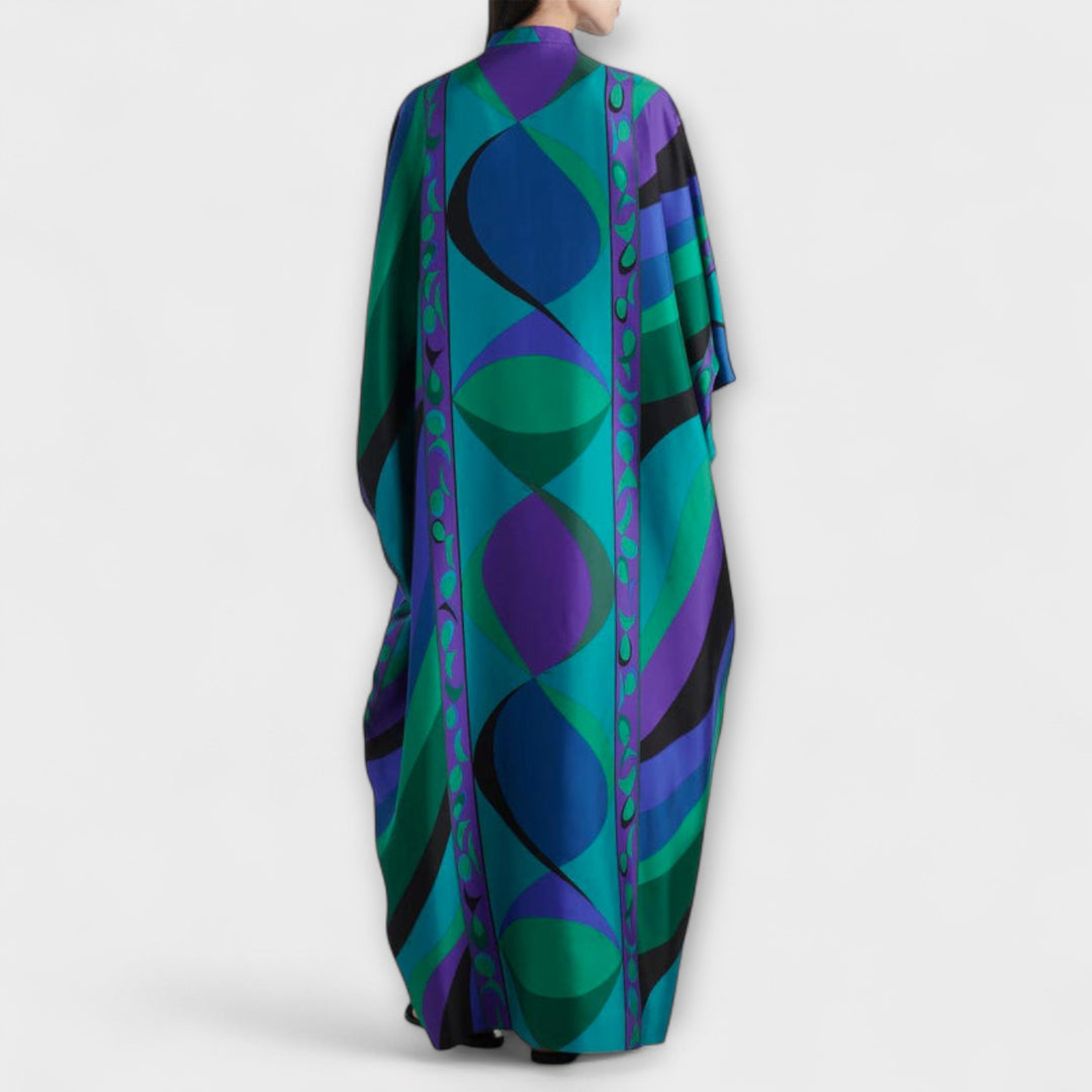 Harper - Vibrantný Psychadelický Kaftan