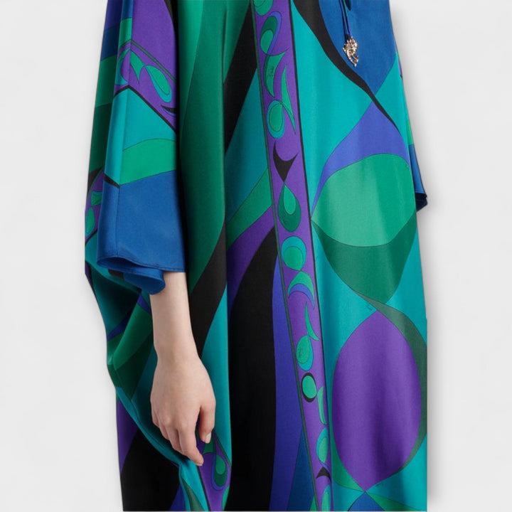 Harper - Vibrantný Psychadelický Kaftan