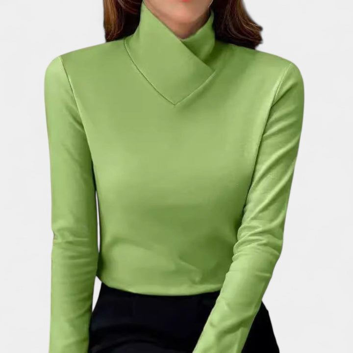 Veronika – Elegantný pulóver s tesným strihom