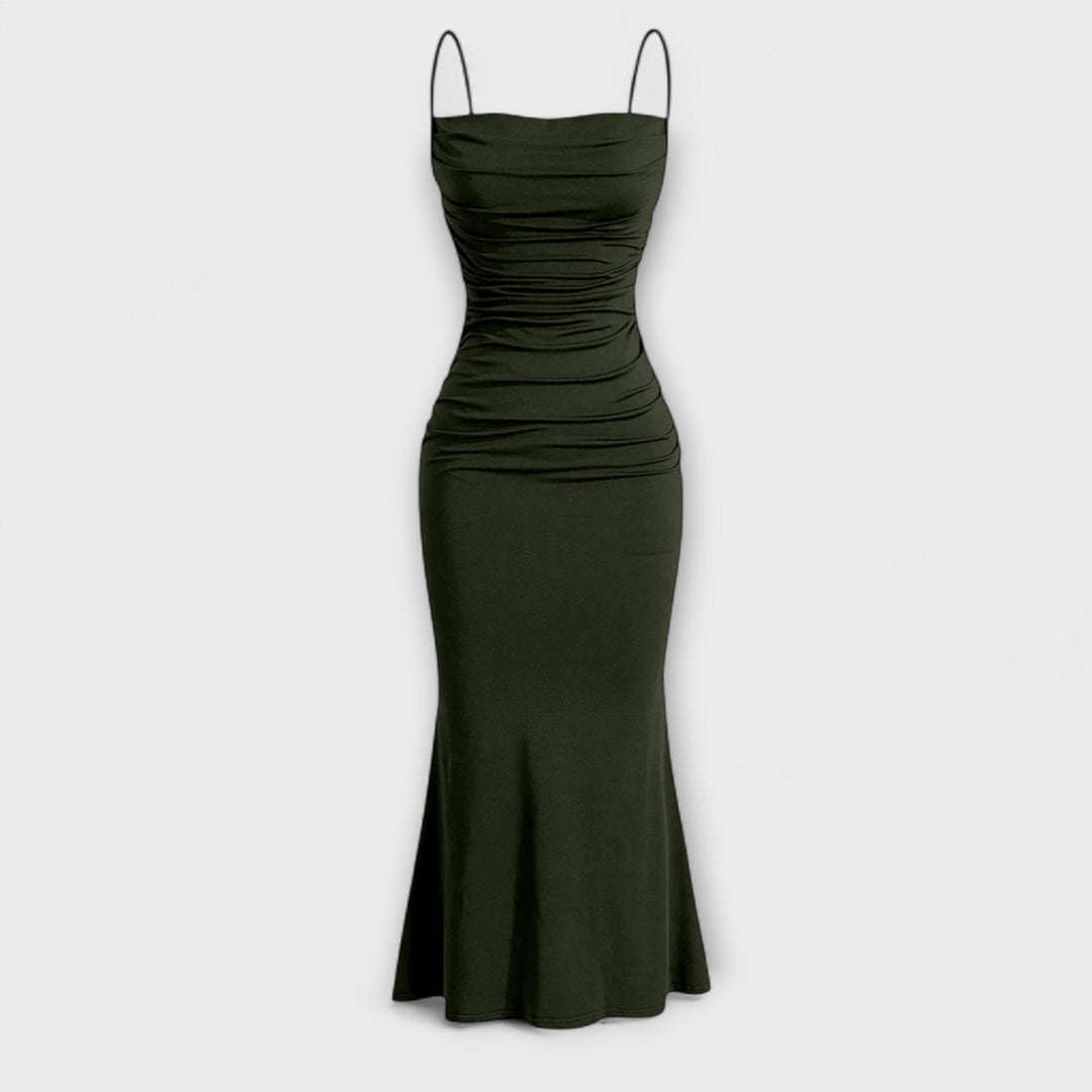 Mia Muse - Elegantné Maxi Poriadkové Šaty