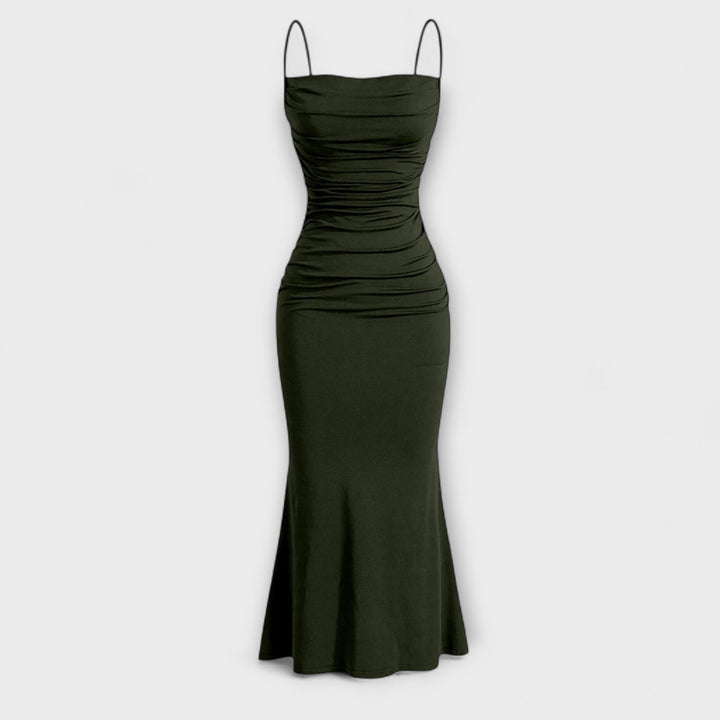 Mia Muse - Elegantné Maxi Poriadkové Šaty