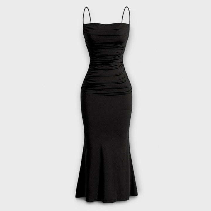 Mia Muse - Elegantné Maxi Poriadkové Šaty