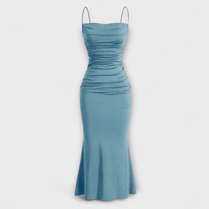 Mia Muse - Elegantné Maxi Poriadkové Šaty