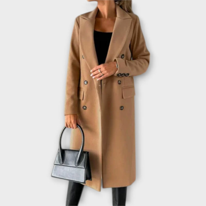 Judith - Elegantný vlnený plášť