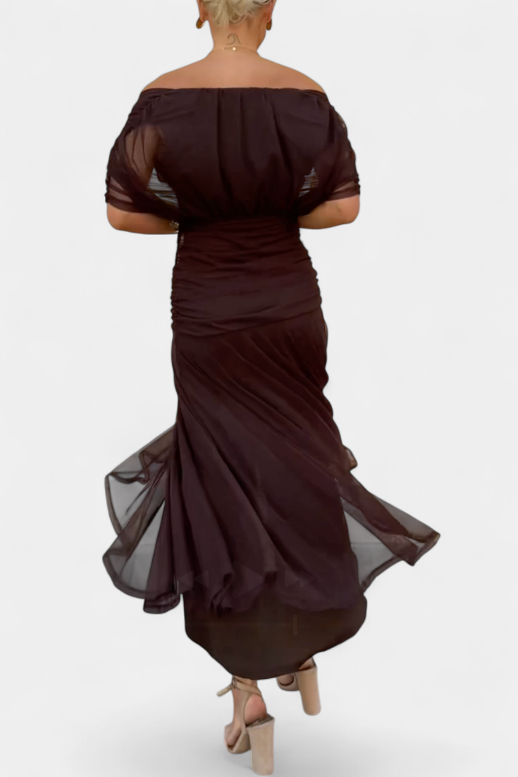 Eryzziah – Elegantné šaty s kvetinovým potlačou