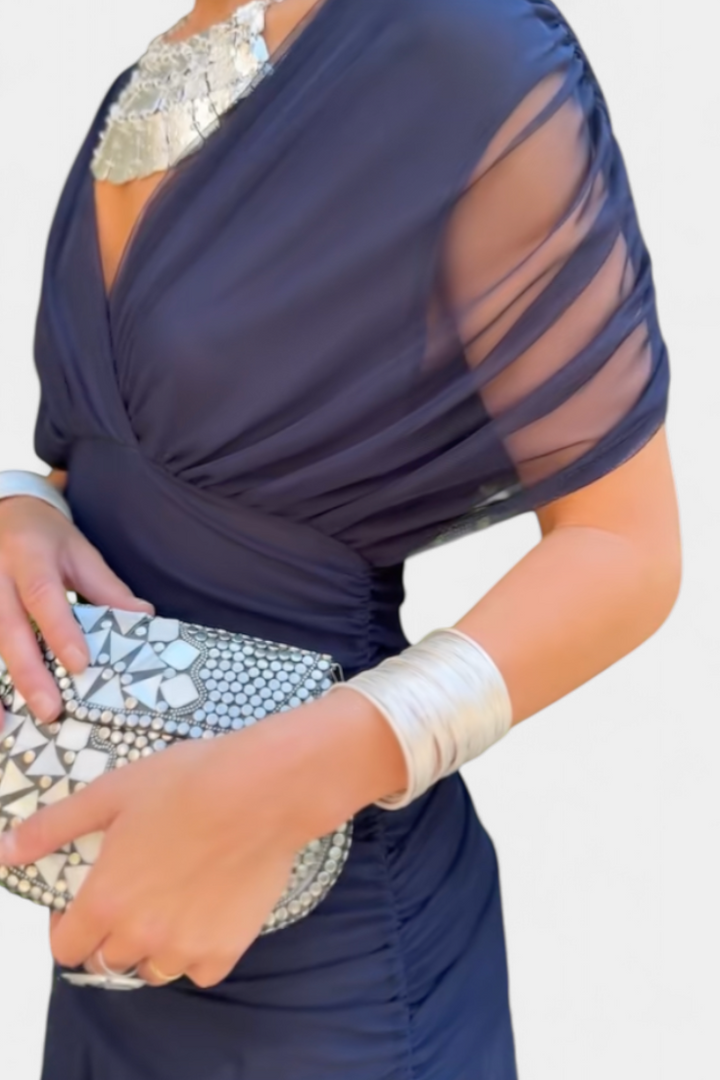 Eryzziah – Elegantné šaty s kvetinovým potlačou