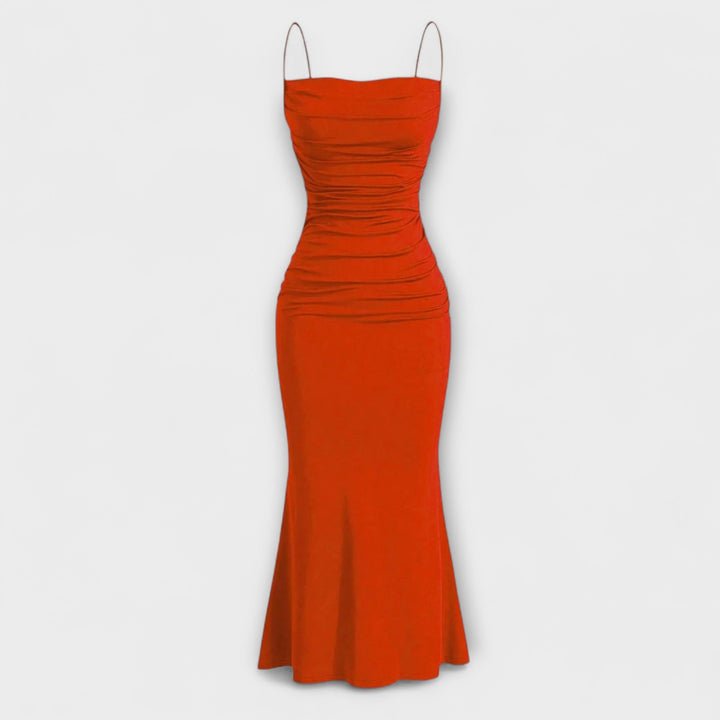 Mia Muse - Elegantné Maxi Poriadkové Šaty