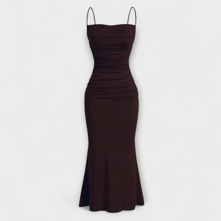 Mia Muse - Elegantné Maxi Poriadkové Šaty