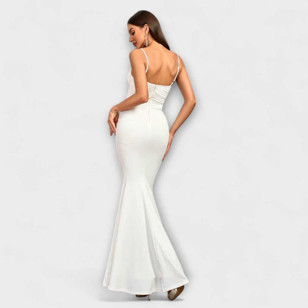 Callie - Elegantná Šaty s Volánmi