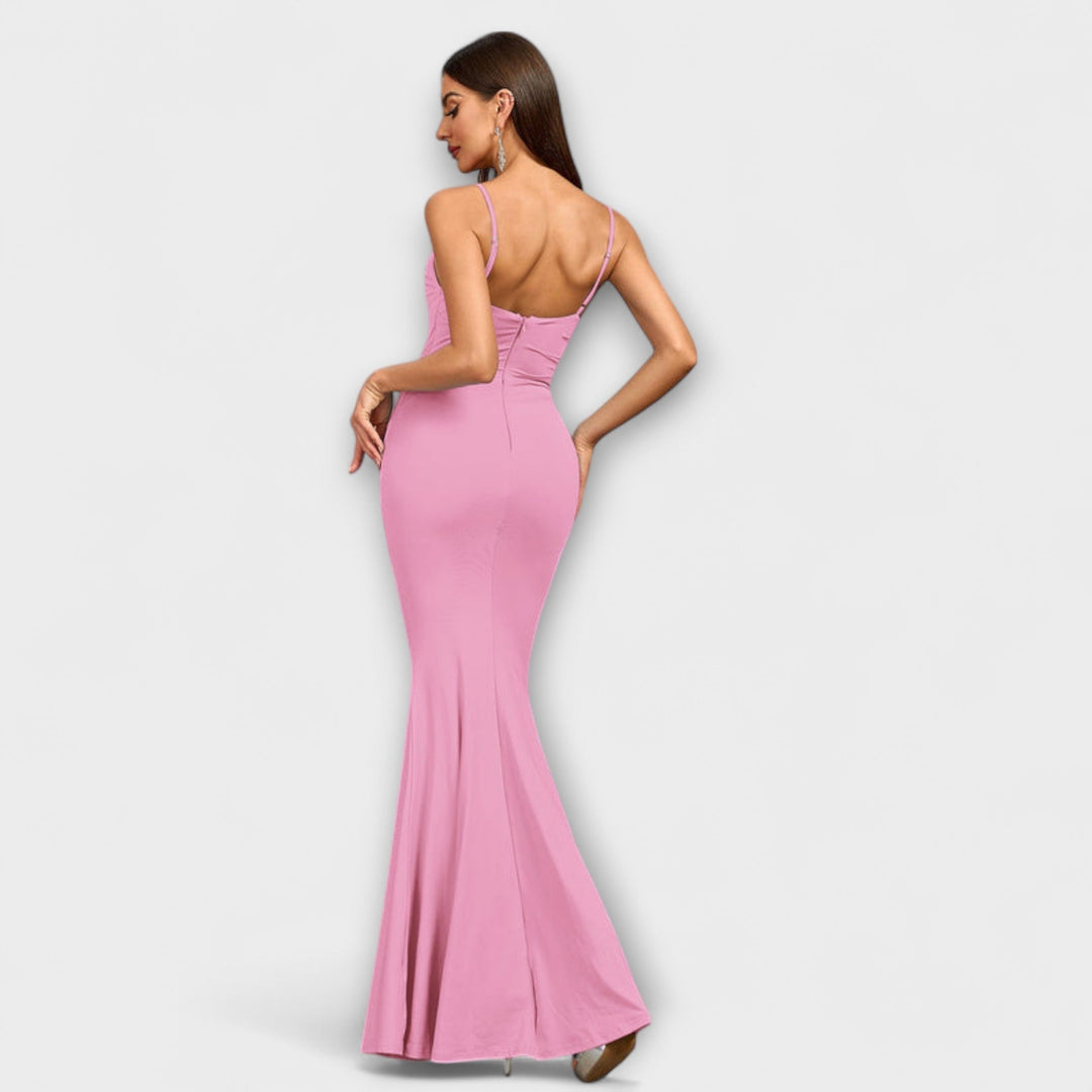 Callie - Elegantná Šaty s Volánmi