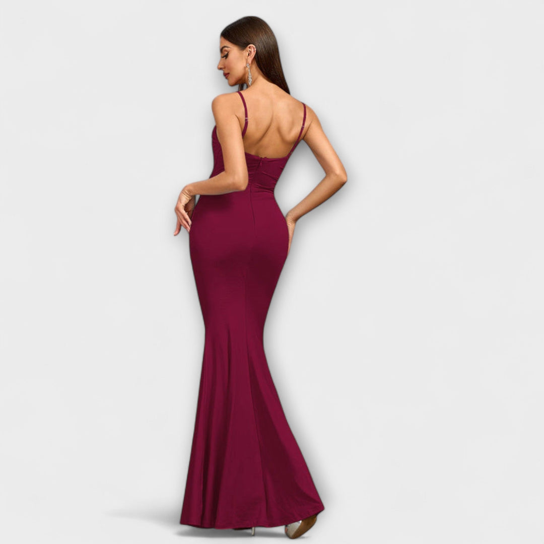 Callie - Elegantná Šaty s Volánmi