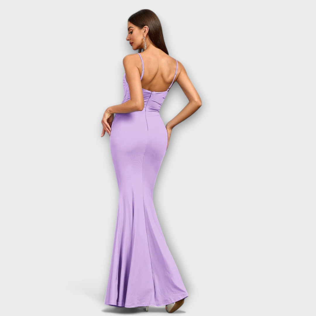 Callie - Elegantná Šaty s Volánmi