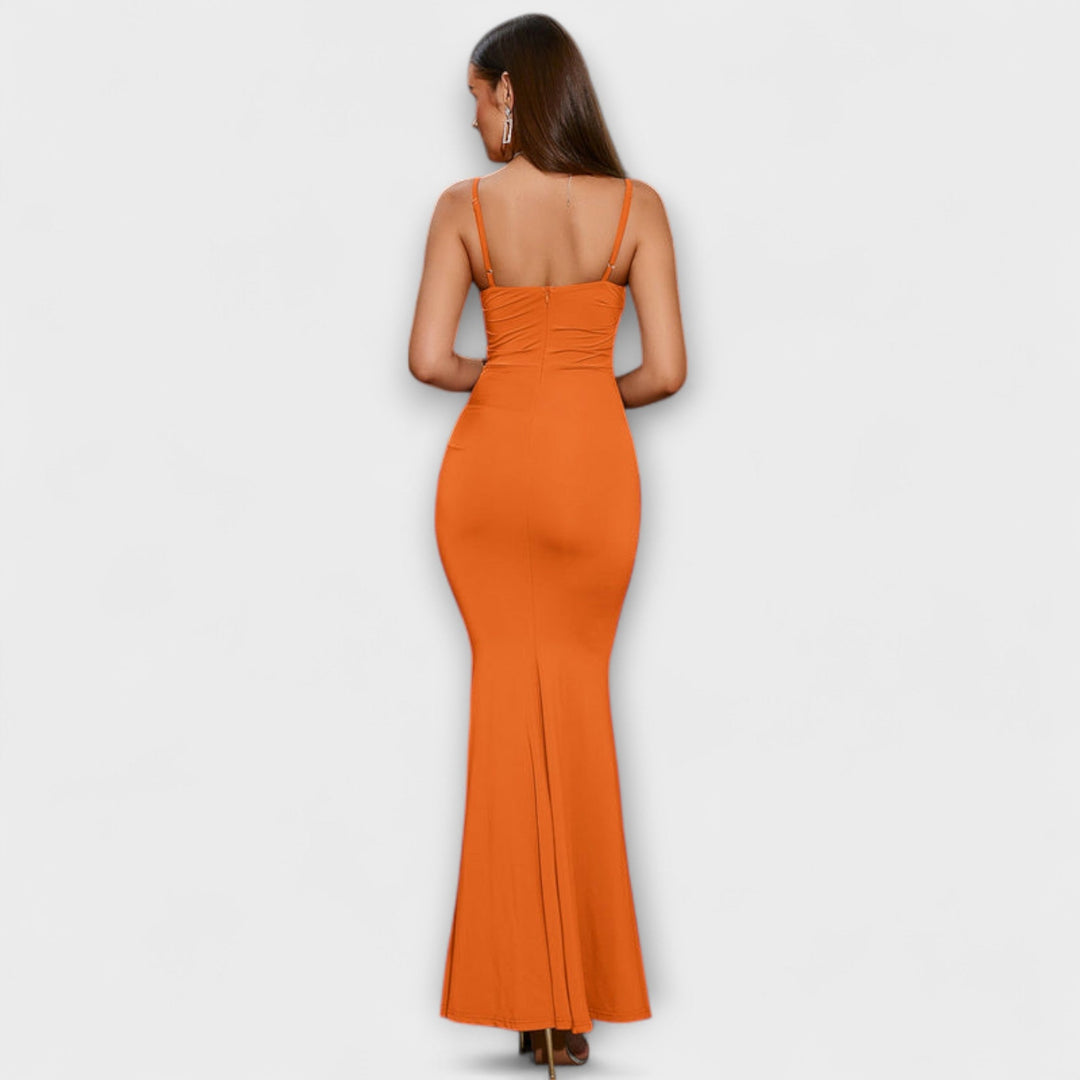 Callie - Elegantná Šaty s Volánmi