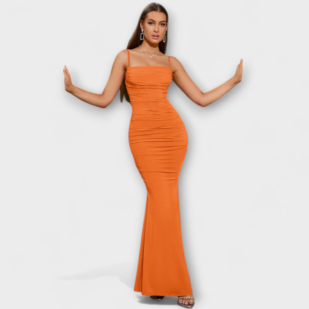 Callie - Elegantná Šaty s Volánmi