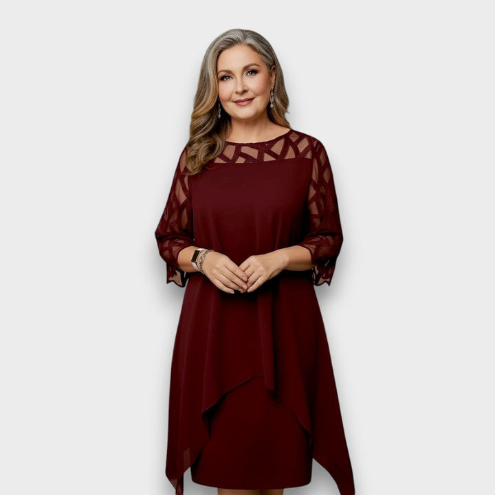 Josephine - Elegantný Čipkový Šaty