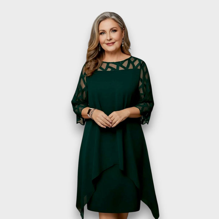 Josephine - Elegantný Čipkový Šaty
