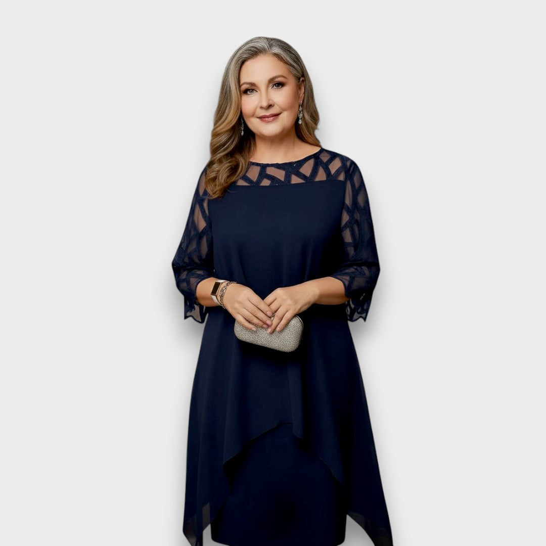 Josephine - Elegantný Čipkový Šaty