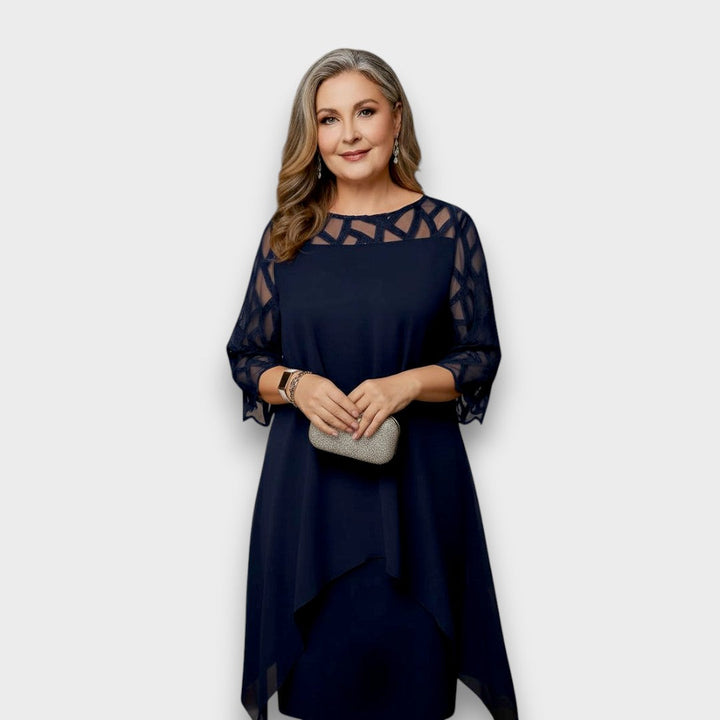 Josephine - Elegantný Čipkový Šaty