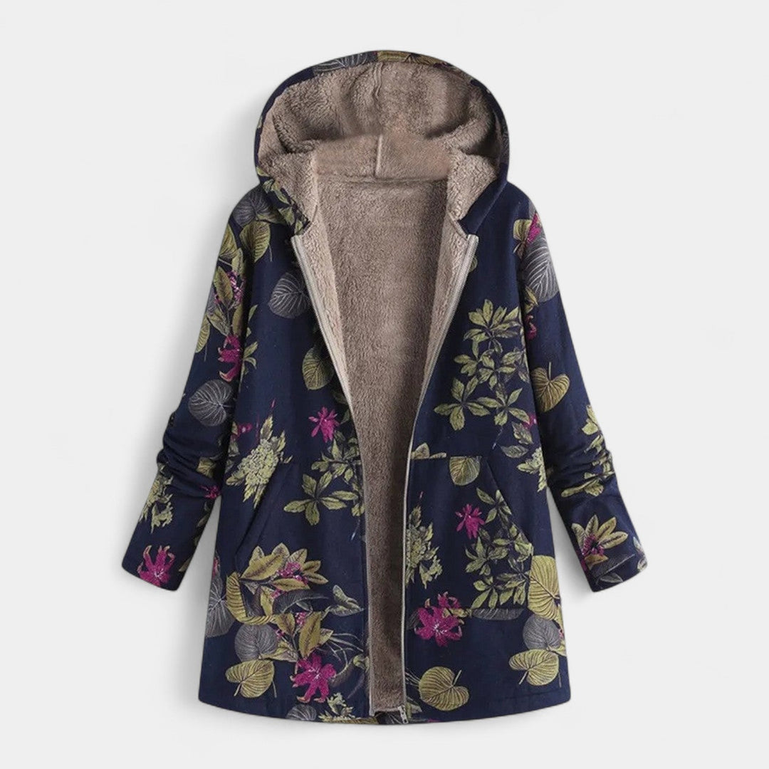 Lara – Elegantná zimná parka s kapucňou