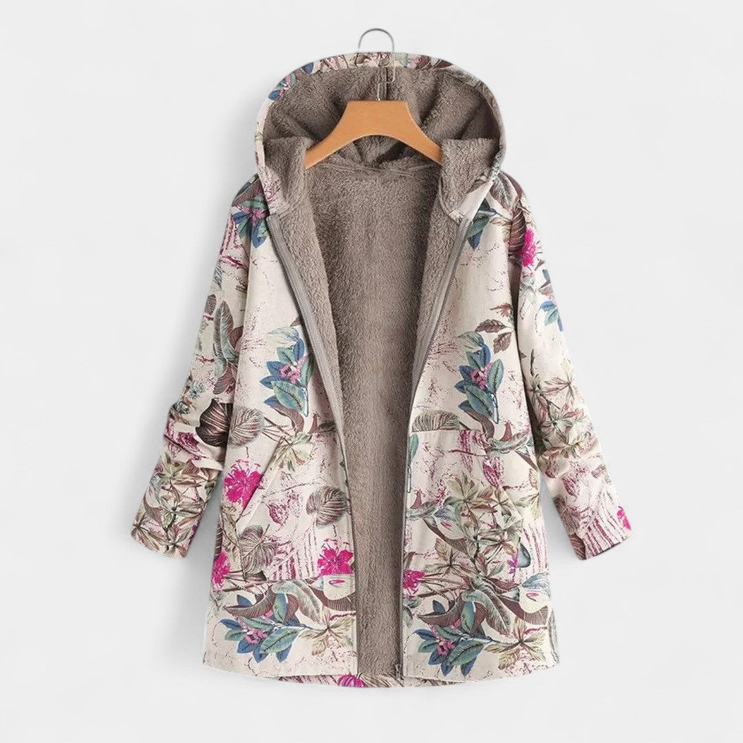 Lara – Elegantná zimná parka s kapucňou