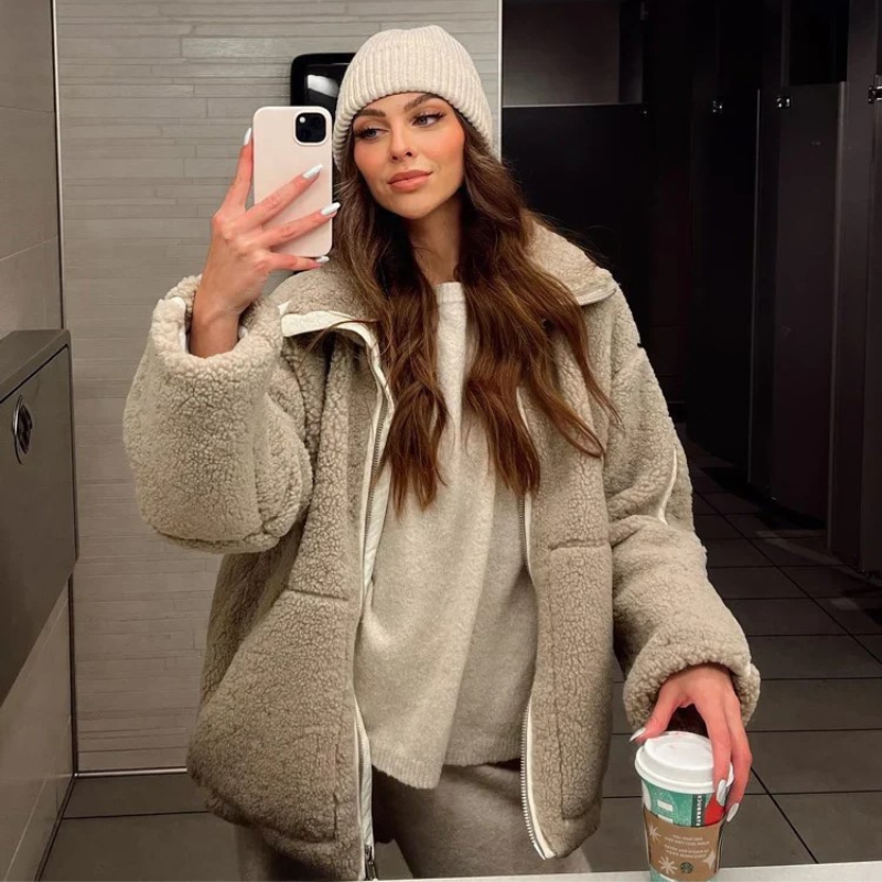 Karla – Mäkká teddy bunda