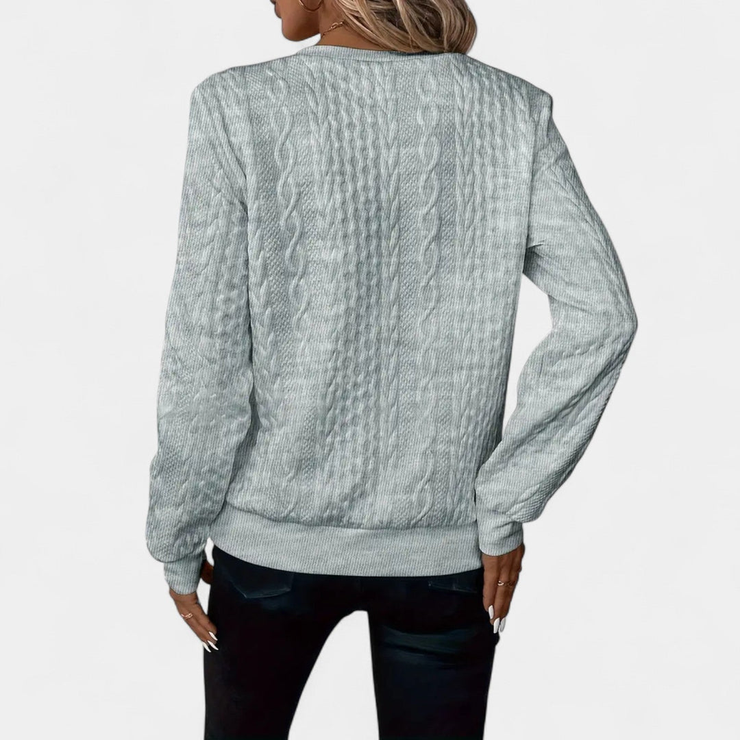 Kaja – Pullover so zadrgo pre modernejši vzhľad