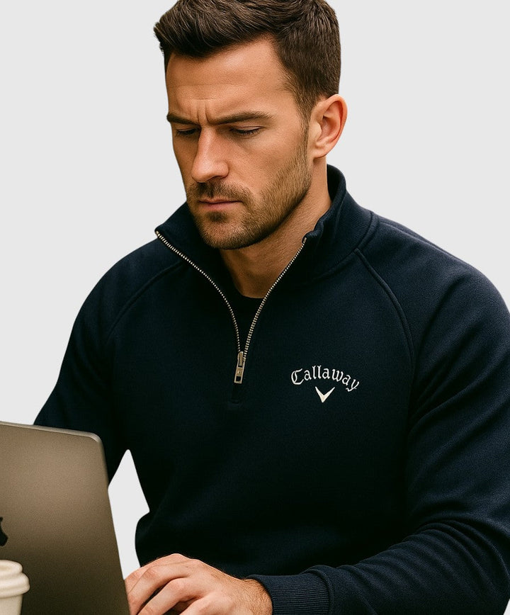 Péter – Callaway Pulóver s Polovičným Zipsom