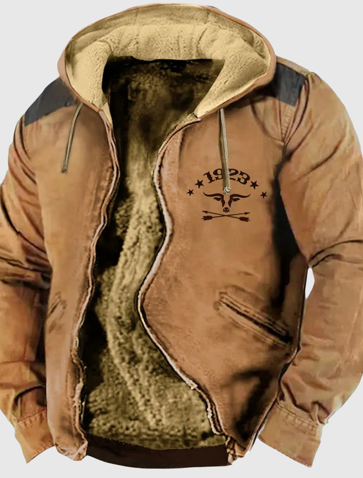 Martin - Kabát na každodenné nosenie s fleece podšívkou